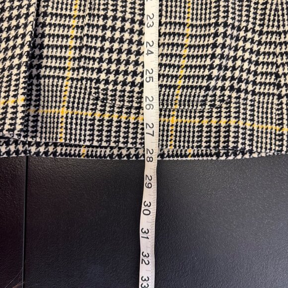 Vintage Pendleton Women's 100% Virgin Wool Houndstooth Plaid Blazer Size Medium - Picture 5 of 9